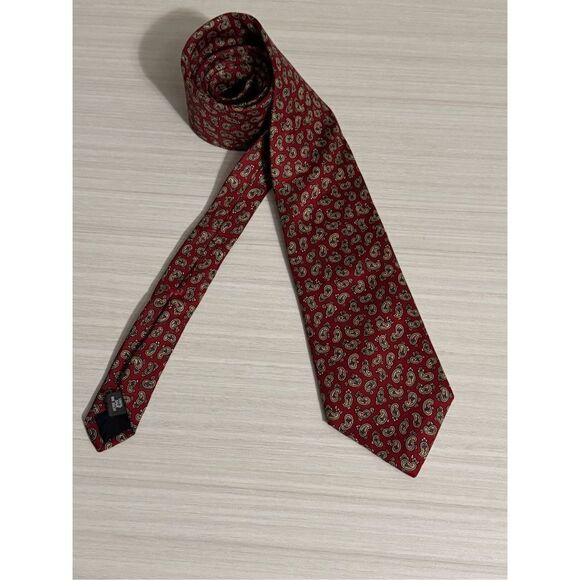 Master Paisley Silk Tie - Picture 3 of 9